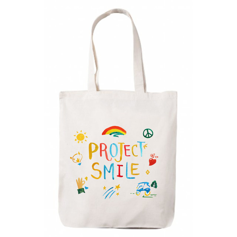 Project SMILE tote bag
