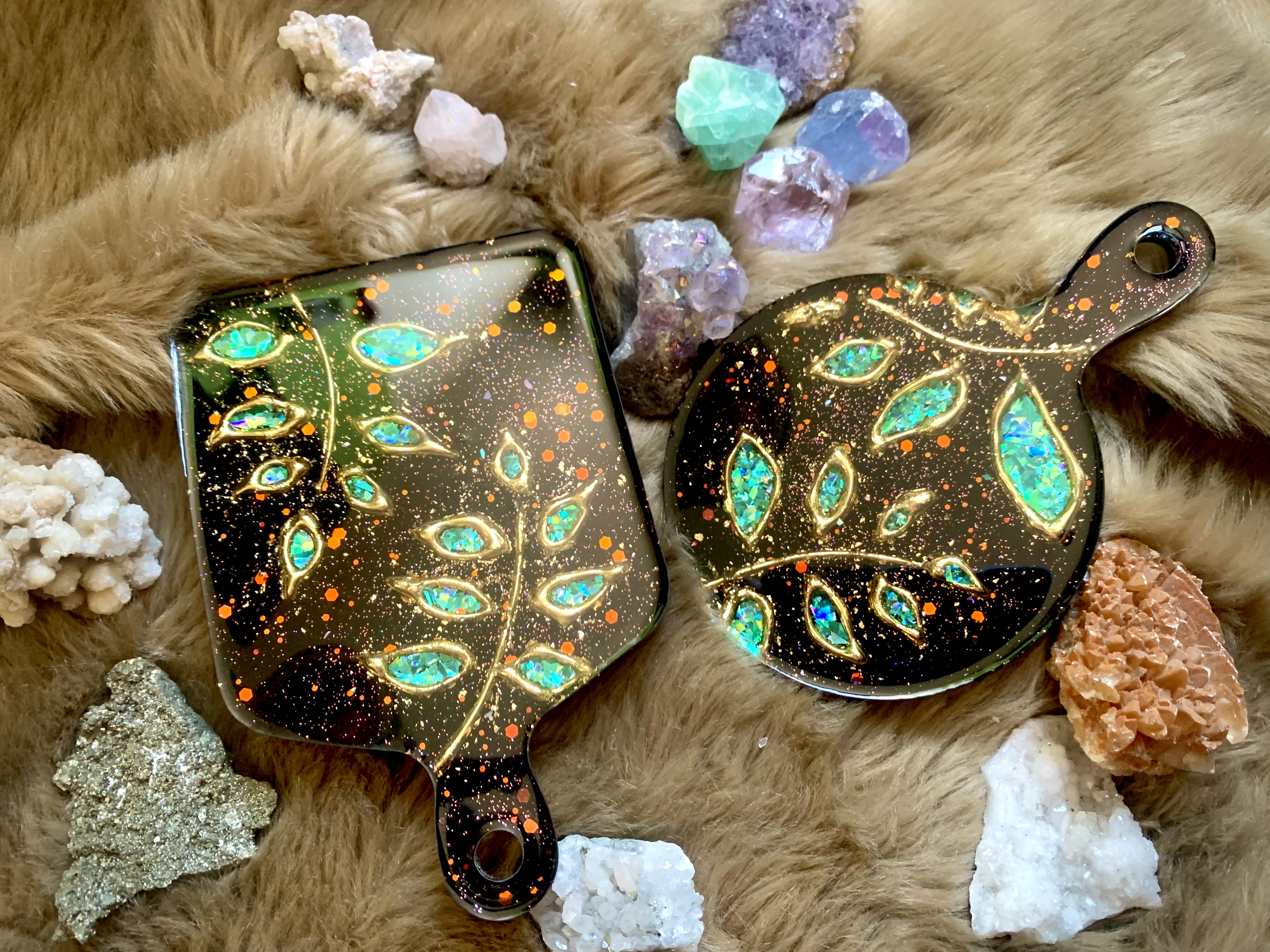 Nature's spark coaster